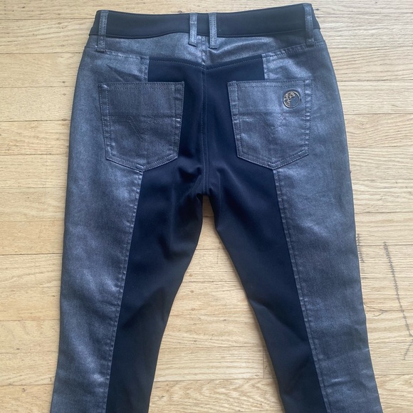 Versace two tone metallic jeans - Picture 5 of 5